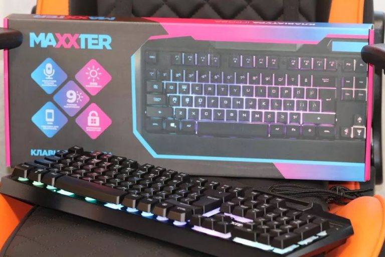 Maxxter KBG-201-UL – недорогая игровая клавиатура с настраиваемой ...